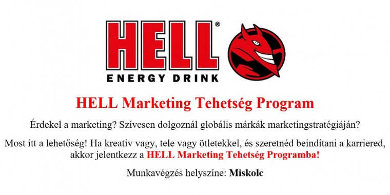 HELL Marketing Tehetség Program